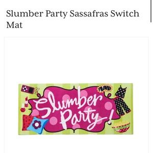 Sassafras Evergreen Insert Mat Slumber Party “NWT”, 22 x 1 x 10
